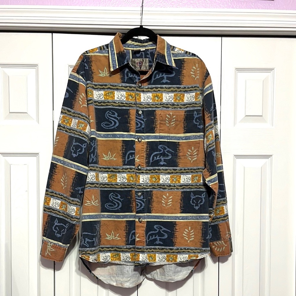 The Territory Ahead Button Down Shirt 🧡